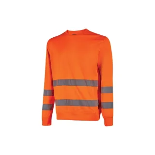 Upower Chara Sudadera de Trabajo - Talla 2XL - Alta Visibilidad, Bandas Reflectantes, Poliester Perchado, Ajuste Comodo, Resistente a Multiples Lavados, Proteccion en Entornos Laborales - Co