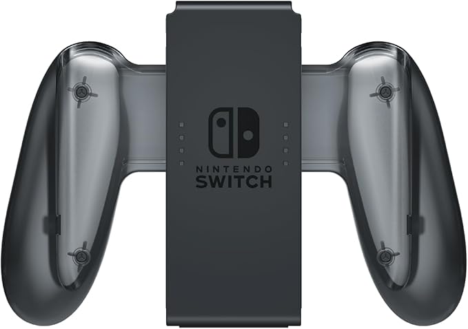 Nintendo Adaptador para Mandos Joy-Con - Permite Carga Simultanea - Cable USB-C Incluido - No Incluye Mandos - Color Negro y Transparente