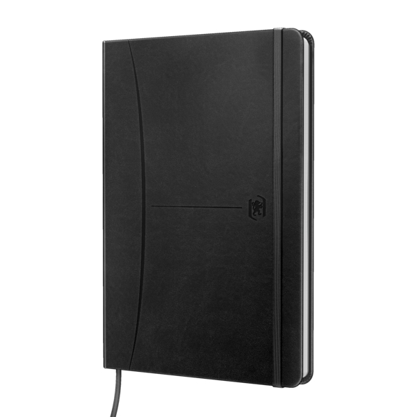Oxford Signature Cuaderno Cosido Tapa Extradura A5 - Diseño Elegante - Tamaño Practico - 80 Hojas de Alta Calidad · Pack de 5 uds.