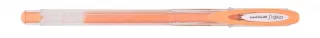 Uni-ball UM-120AC Signo Angelic Roller de Tinta Gel - Punta de Bola 0.7mm - Tinta Resistente al Agua y Luz - Escribe en Papel Negro y Blanco - Color Naranja · Pack de 12 uds.