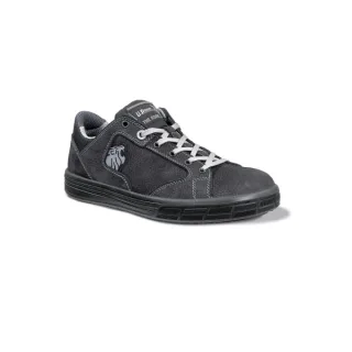 Upower King S Calzado de Seguridad Bajos - Talla 35 - Cuero Nubuck Natural, Resistente al Agua y Manchas, Puntal de Aluminio, Suelas Antideslizantes, Proteccion S3S FO SR - Color Gris Oscuro