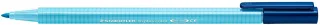 Staedtler Triplus Color 323 Rotulador de Punta Fina - Trazo 1mm Aprox - Tinta Base de Agua - Color Azul Agua · Pack de 10 uds.