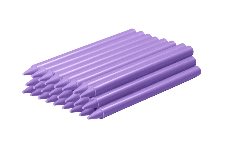 Jovi Plasticolor Estuche de 25 Ceras Plasticas - Resistentes - No Manchan - Agradable de Rayar - Acabado Brillante - Mezclables - Gran Duracion - Color Morado