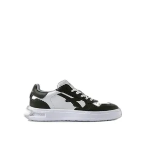Upower Genesis Calzado de Seguridad Bajo - Talla 35 - Proteccion OB SR, Diseño Ergonomico, Suela Antideslizante - Color Blanco/Verde Oscuro