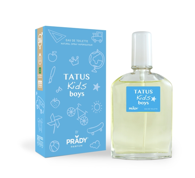 Prady Colonia Infantil Tatus Kids Boys - Frasco de 90 ml - Spray Pulverizador