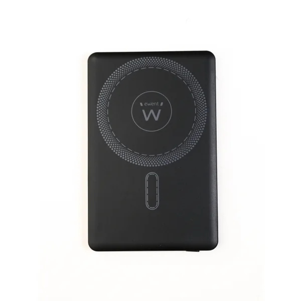 Ewent EW1160 Powerbank Magsafe 5000mAH 20W PD y QC - USB-C - Color Negro
