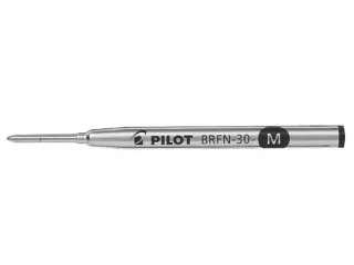 Pilot Recambio Metalico para Boligrafos Ageless, Custom Urushi, Grance, Raiz y Heritage 91 - Punta Media 1.00mm - Color Negro · Pack de 12 uds.