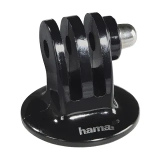 Hama Adaptador de Camara Deportiva para Tripode de 1/4 - Plastico - Ligero - Color Negro