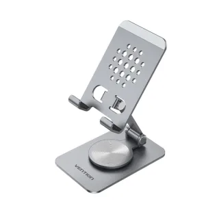Vention Soporte para Smartphone/Tablet - 360º - Color Plata