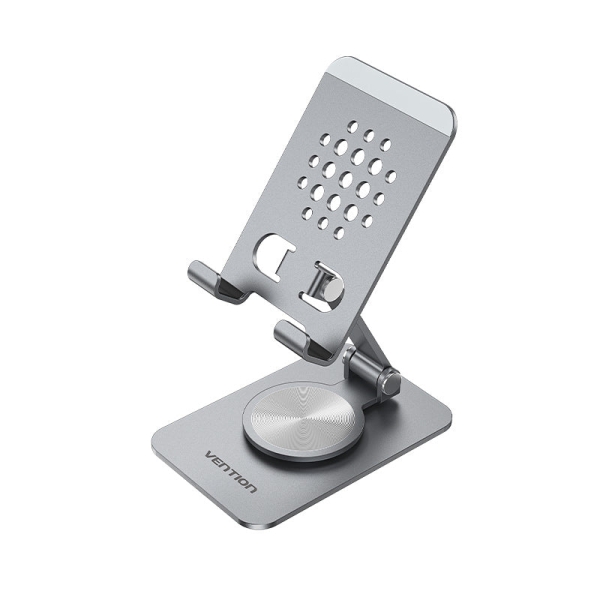 Vention Soporte para Smartphone/Tablet - 360º - Color Plata