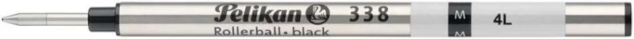 Pelikan Recambio Roller 338 M - para Boligrafo 338 Medio - Universal - Color Negro · Pack de 10 uds.