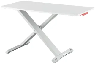Leitz Ergo Cosy Convertidor de Escritorio - Para Cambiar de Sentado a de Pie - Ajuste de Altura Neumatico - Escritorio de 70x35cm - Color Gris