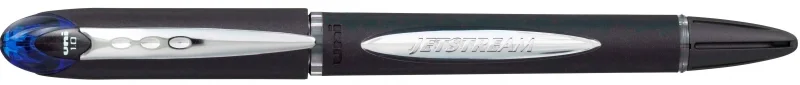 Uni-ball JetStream SX-210 Boligrafo Punta de Bola 1mm - Tinta Resistente al Agua y Luz - Secado Instantaneo - Cuerpo de Plastico y Caucho - Clip Metalico - Color Azul · Pack de 12 uds.