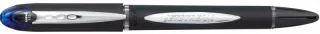 Uni-ball JetStream SX-210 Boligrafo Punta de Bola 1mm - Tinta Resistente al Agua y Luz - Secado Instantaneo - Cuerpo de Plastico y Caucho - Clip Metalico - Color Azul · Pack de 12 uds.