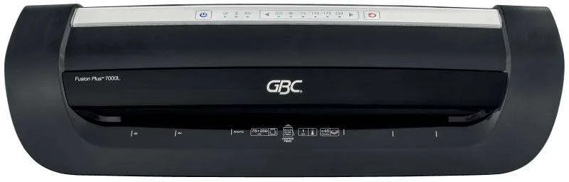 GBC Fusion Plus 7000L Plastificadora de Calidad Profesional - Alta Velocidad - Calentamiento Rapido en 1 Minuto - Plastificacion Ultra Rapida y de Alta Calidad - Color Negro