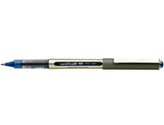Uni-ball Eye Fine UB-157E Boligrafo de Tinta Liquida - Punta de Bola 0.7mm - Tinta Resistente al Agua y Luz - Sistema de Control de Tinta - Color Azul · Pack de 12 uds.