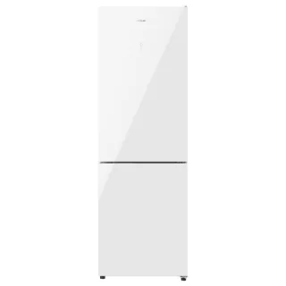 Cecotec Bolero CoolMarket Combi 322 White Cristal E Frigorifico Combi - Capacidad 322L - Temperatura Regulable - Congelacion Ultrarapida - Frio Envolvente - Clase E - 185x60cm - Color Blanco