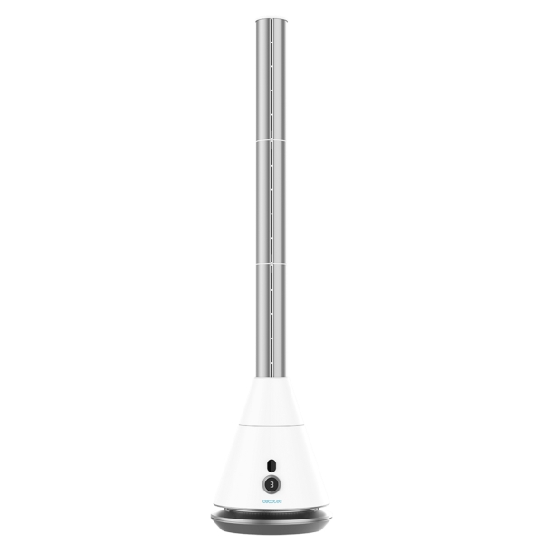Cecotec EnergySilence 9850 Skyline Bladeless Pro Ventilador de Torre sin Aspas - 35W - Altura Ajustable - Control Tactil - 9 Velocidades y 2 Modos - Oscilacion de 80º - Temporizador - Color