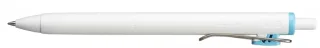 Uni-ball UMN-S-07 Boligrafo de Tinta Gel Retractil - Punta de Bola 0.7mm - Escritura Ultra Fluida - Agarre Suave y Comodo - Color Azul Cielo · Pack de 12 uds.