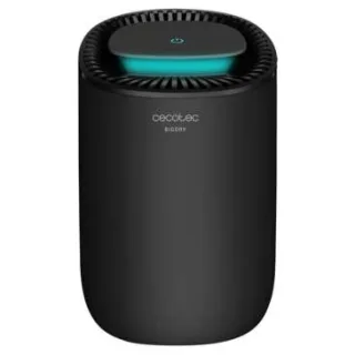 Cecotec BigDry 2000 Light Black Deshumidificador - Bajo Consumo 23W - 300 ml/Dia - Deposito Extraible de 0,6L - Cobertura hasta 20m2