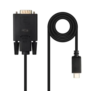 Nanocable Cable Conversor USB-C/M a VGA/M 1,8 M