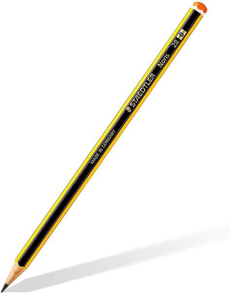 Staedtler Noris 120-0 Lapiz de Grafito - Mina 2B - Resistencia a la Rotura · Pack de 12 uds.