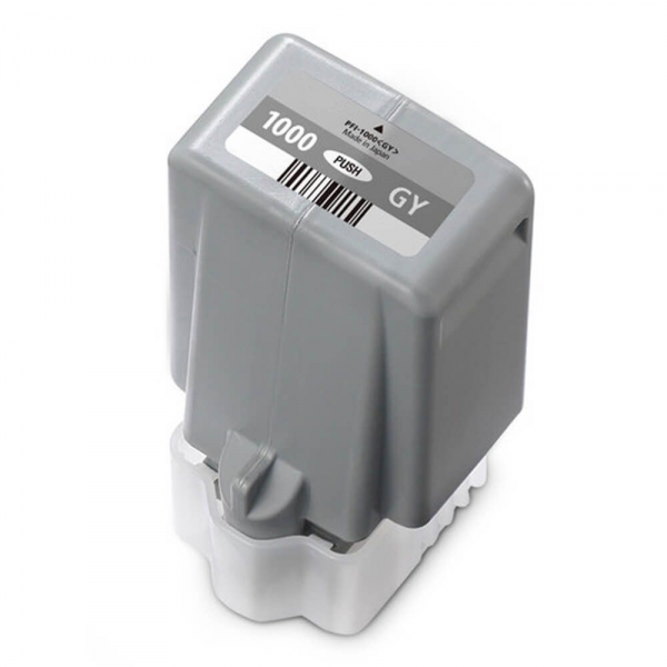 Canon PFI1000 Gris Cartucho de Tinta Pigmentada Generico - Reemplaza 0552C001/PFI-1000GY