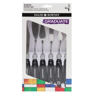 Daler Rowney Graduate Pack de 6 Espatulas