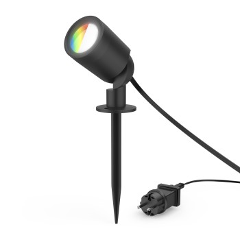 Hama Foco de Jardin Inteligente - Piqueta de Tierra - Impermeable - WiFi - IP44
