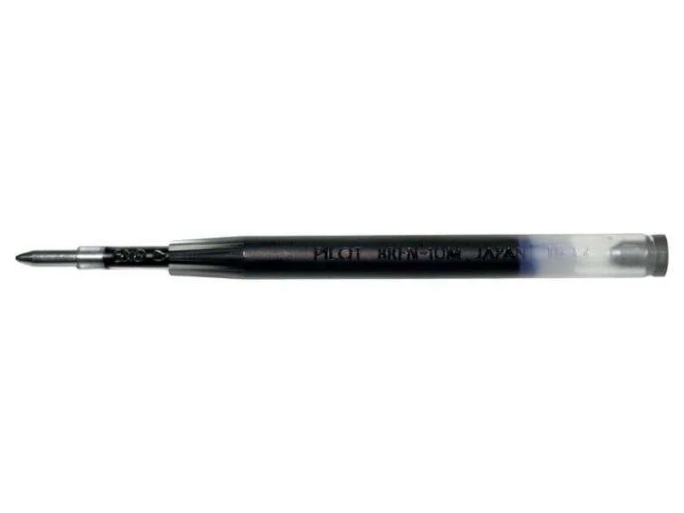 Pilot Recambio para Boligrafos Coupe, Dr Grip Pure White y Full Black - Punta Media 1.00mm - Color Negro · Pack de 12 uds.