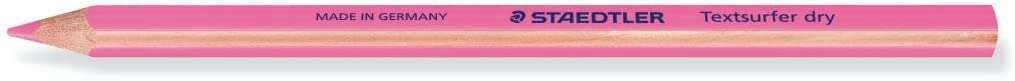 Staedtler Textsurfer Dry 128 64 Lapiz Fluorescente de Color Triangular - Mina de 4mm - Madera de Bosques Sostenibles - Color Rosa Neon · Pack de 12 uds.