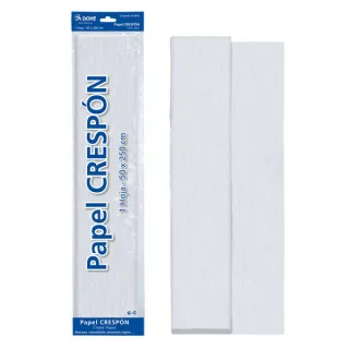 Dohe Papel Crespon de 30g - Crepado al 60 % - Ideal para Manualidades y Decoracion - Hoja de 50x250cm