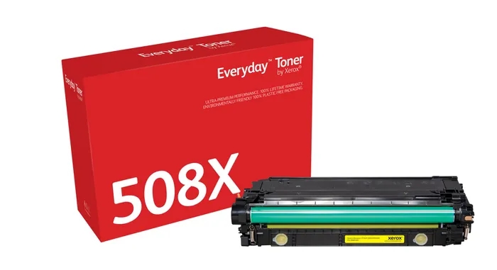 Xerox Everyday HP CF362X Amarillo Cartucho de Toner Generico - Reemplaza 508X