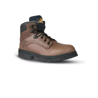 Upower Tribal S Calzado de Seguridad Botines - Talla 38 - Empeine Piel Pull-Up Hidrofugo, Puntal Composite, Antiperforacion, Transpirables, Antideslizantes, Suela PU/PU, Proteccion S3S FO SR