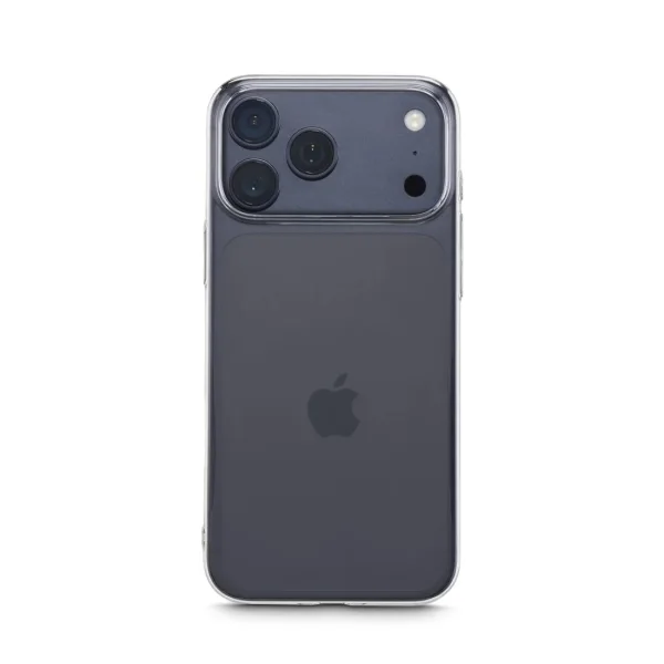 Hama Slimp Protect Funda para iPhone 17 Pro Max - Policarbonato - Bordes Elevados - Color Transparente