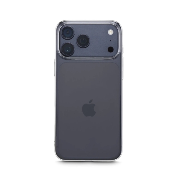 Hama Slimp Protect Funda para iPhone 17 Pro Max - Policarbonato - Bordes Elevados - Color Transparente