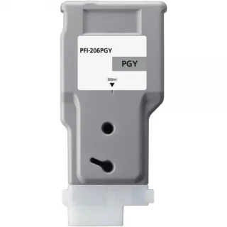 Canon PFI206 Gris Photo Cartucho de Tinta Pigmentada Generico - Reemplaza 5313B001/PFI-206PGY