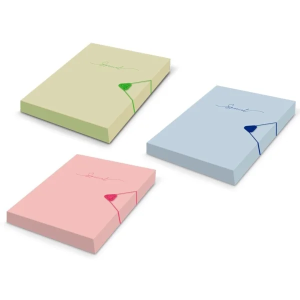 Bismark Carpeta para Proyectos A4 - Medidas 310x230x40mm - Fabricada en Polipropileno - Cierre con Goma - Colores Pastel Surtidos · Pack de 12 uds.