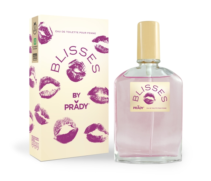 Prady Colonia de Mujer Blisses - Frasco de 90 ml - Spray Pulverizador