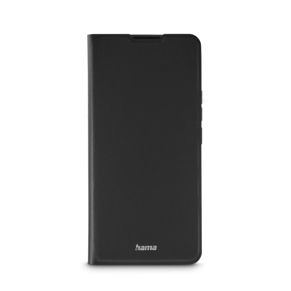 Hama Daily Protect Funda para Xiaomi Redmi Note 14 Pro 5G - Antideslizante - Cierre Magnetico - Antihuellas - Poliuretano Termoplastico - Funcion de Soporte - Bordes Elevados - Color Negro