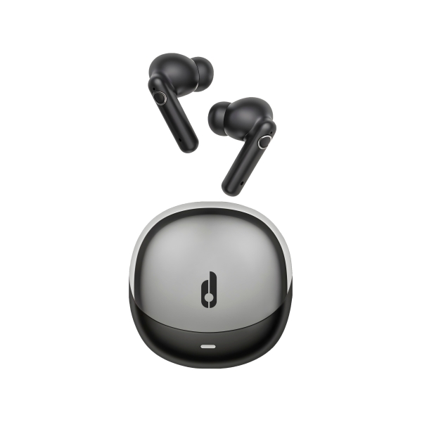 Blackbyte by Pedro Buerbaum Espejo Eclipse Auriculares Bluetooth - Cancelacion de Ruido ENC/ANC - Alcance 10m - Control Tactil - Color Negro