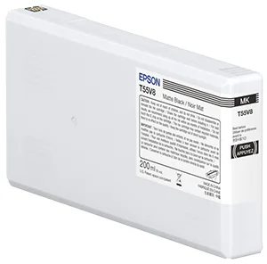 Epson T55W8 Negro Mate Cartucho de Tinta Original - C13T55W800