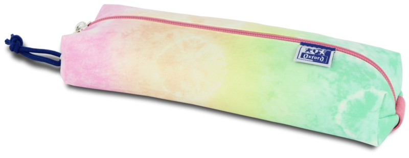 Oxford Kangoo Tie Dye Estuche Rectangular Mediano Acolchado - Diseño Tie Dye - Acolchado para Mayor Proteccion · Pack de 5 uds.