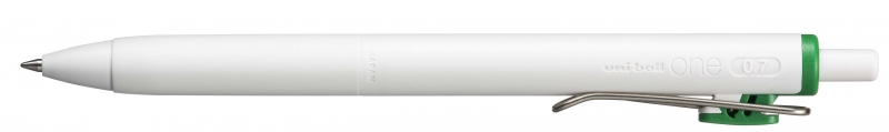 Uni-ball ONE UMN-S-07 Boligrafo de Tinta Gel - Punta de Bola 0.7mm - Escritura Ultra Fluida - Agarre Suave y Comodo - Color Verde · Pack de 12 uds.