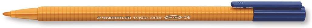 Staedtler Triplus Color 323 Rotulador de Punta Fina - Trazo 1mm Aprox - Tinta Base de Agua - Color Ocre Oro · Pack de 10 uds.