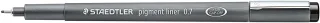 Staedtler Pigment Liner 308 Rotulador Calibrado - Trazo 0.7mm - Secado Rapido - Color Negro · Pack de 10 uds.