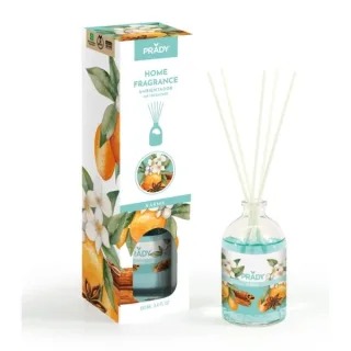 Prady Ambientador Mikado Karma - Frasco de Cristal 100 ml y Varitas Difusoras