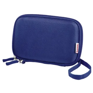 Hama E.V.A Funda para HDD de 2.5" - Proteccion contra Golpes - Bolsillos Interiores - 10.2x3.6x16cm - Color Azul