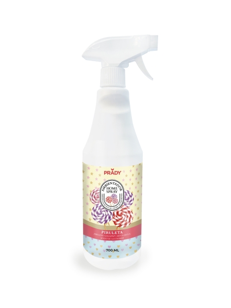 Prady Ambientador Home Spray Piruleta - Frasco de 700 ml - Spray Pulverizador