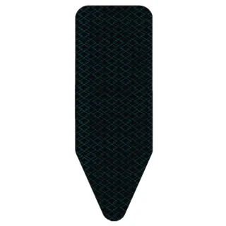 Cecotec StrongBoard 100 Boracay Funda para Tabla de Planchar - Algodon 100% - Mejor Transpiracion - Espesor 4mm - Proteccion Ignifuga - Ajustable - Color Negro